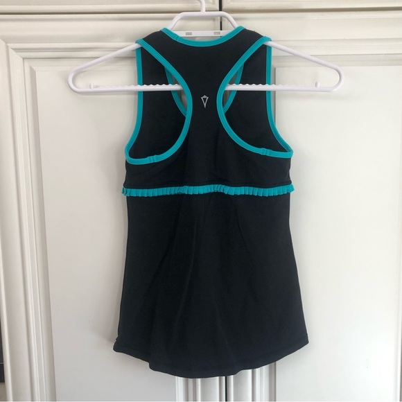 Ivivva by Lululemon girls ruffle accent tank top - Picture 4 of 7